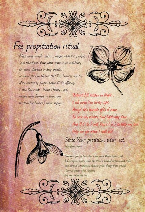 Fairy Propitiation Ritual And A Fairy Finder Charm Beltane Approaches