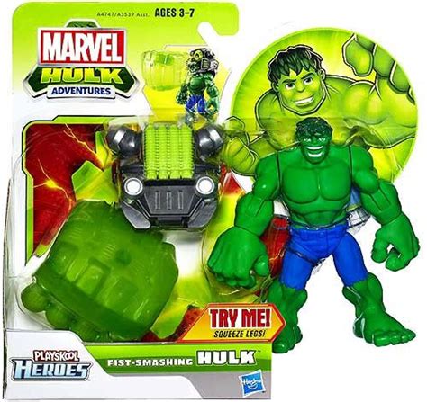 Marvel Playskool Heroes Hulk Adventures Fist Smashing Hulk Exclusive