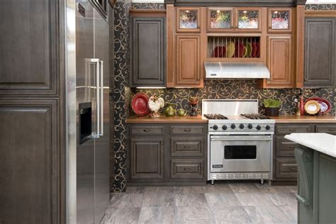 Cherry Kitchens Wood Hollow Cabinets