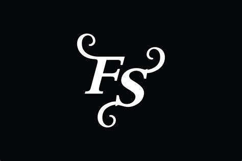 Monogram Fs Logo V2 Graphic By Greenlines Studios · Creative Fabrica