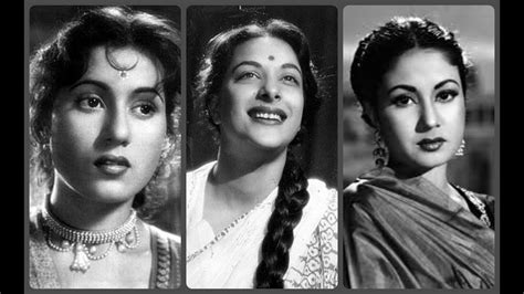 Top 10 Actreses Of The Golden Era Of Hindi Cinema Youtube