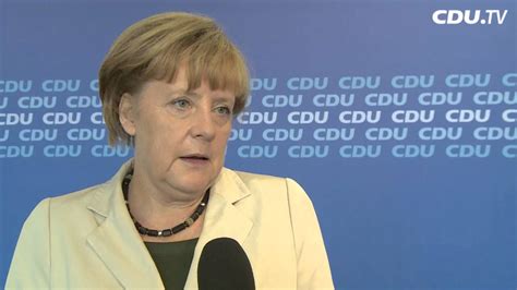 Noch Zwei Wochen Angela Merkel Im Cdutv Interview Youtube