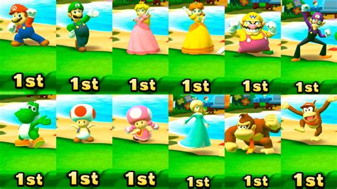 Mario Party Star Rush All Characters St Animation Youtube