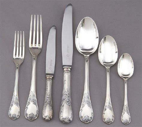 Love These Sterling Silver Christofle Marly Flatware Silver Cutlery