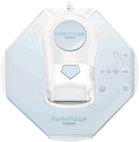 hair removal iluminage touch elos quartz permanent hair reduction system with 300 000 flashes