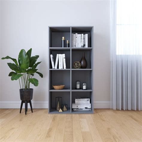 Harbor view salt oak storage cabinet. 130cm Book Cabinet - Grey | Complete Storage Solutions