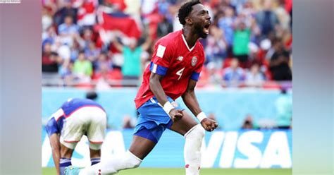 Fifa World Cup Fuller S Goal Guides Costa Rica To Win Over Japan