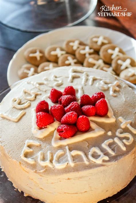 She makes them in a tube pan, and just frosts the top. Healthy Birthday Cake Frosting with Zero Sweetener