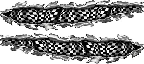 Vehicle Checkers Graphics Auto Racing Decals Truck Racing Decals Xtreme Digital Graphix