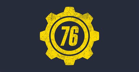Vault 76 Fallout Sticker Teepublic
