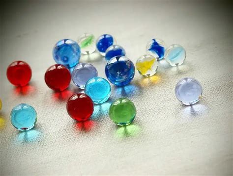 16mm Small Colored Glass Balls Clear Solid Glass Ball Different Color Crystal Balls For Sale