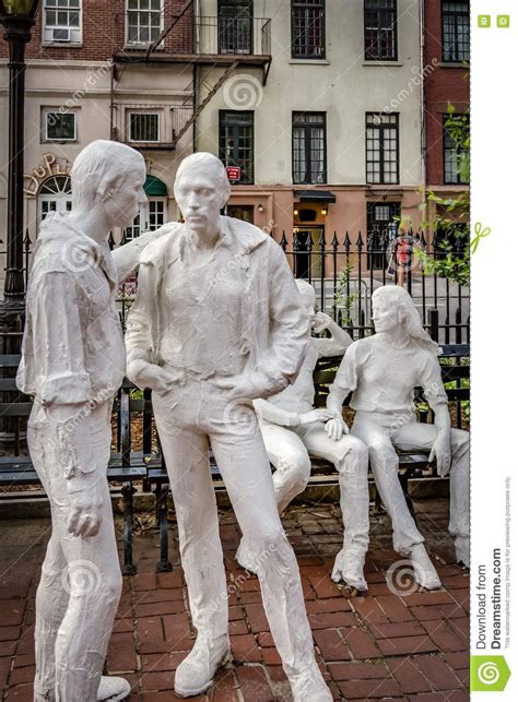 George Segal George Segal Nyc New York Enviroment Manhattan Statue