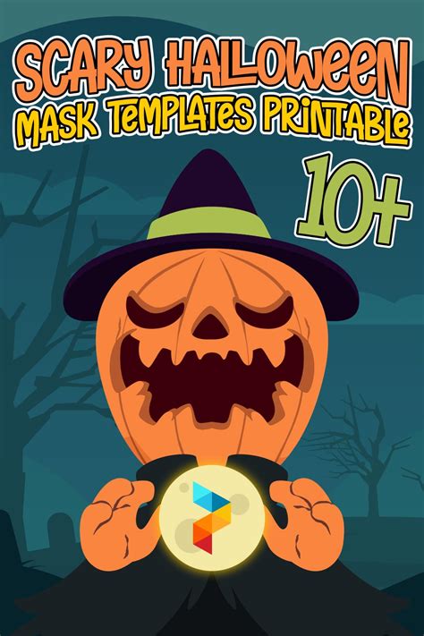 15 Best Scary Halloween Mask Templates Printable Pdf For Free At Printablee