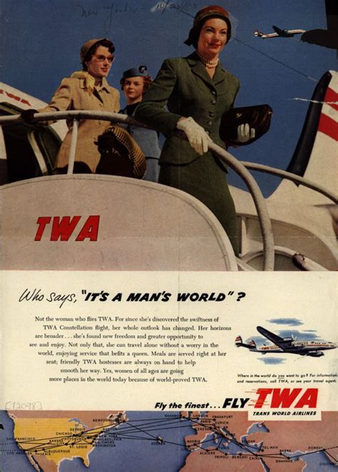 Sexist Vintage Airline Ads From The S Someone May Get A Wife Vox