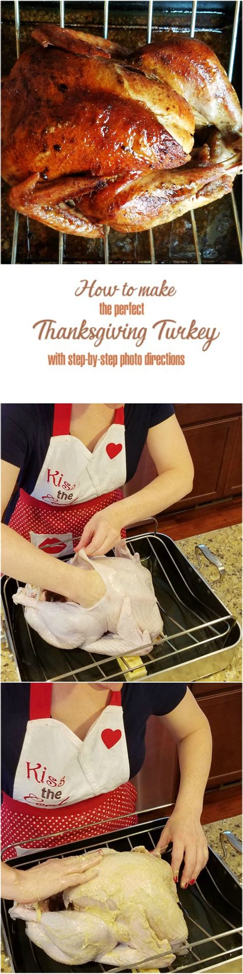 How To Cook A Perfect Thanksgiving Turkey With Photo Directions Turkey Recipes Thanksgiving