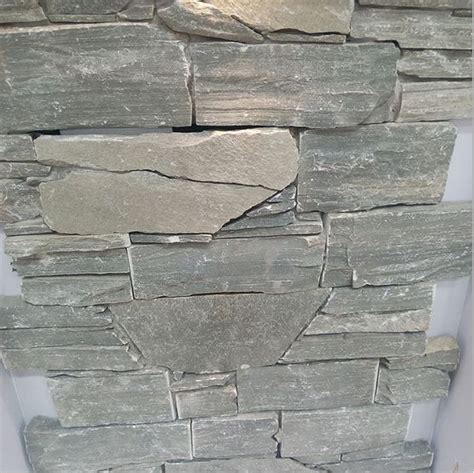 Cultured Natural Stone Slate Tiles Exterior Wall Cladding Tiles