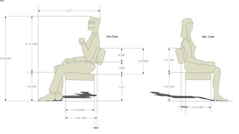 Sitting Chair Dimensions 3d Warehouse