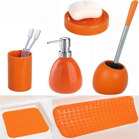 Our bathroom range will give you the look you've dreamed of without compromising on sought after space. The 25+ best Orange bathroom accessories ideas on ...