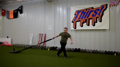 Lateral Sled Drag Thirst