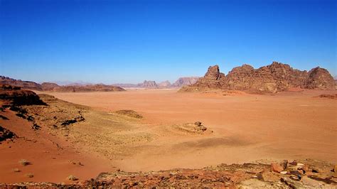 Hd Wallpaper Desert Jordan Wadi Rum Wild Sandstone Nature