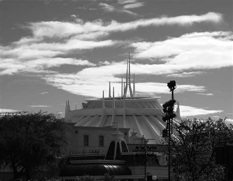 Monochrome Monday Space Mountain Disneyland When I Took Th Flickr