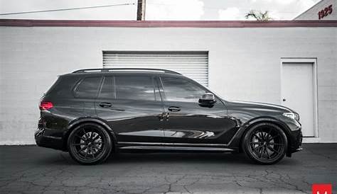 bmw x7 blacked out