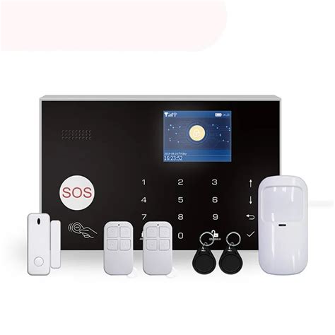 Tuya Dual Network Multi Language Wifi Alarm Home Gsm Anti Theft Alarm
