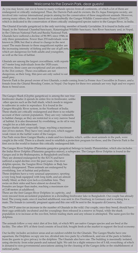 Saving A Species ~ Ex Aqua Emergens - The ZT2 Round Table