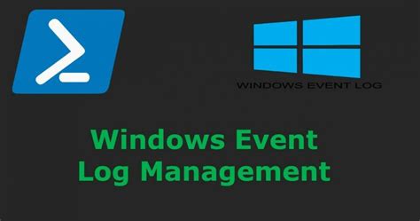 Event Log Management In Windows Tryhackme Windows Event Logs