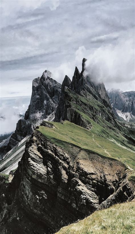 Seceda The Top Of The Dolomites In Italy With The Most Beautiful