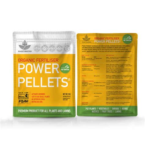 Power Pellets Certified Organic Slow Release Fertiliser For All