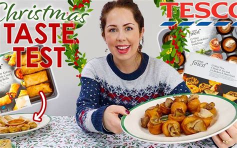 Tesco Christmas Taste Test 2020 New In Tesco Christmas Food Review