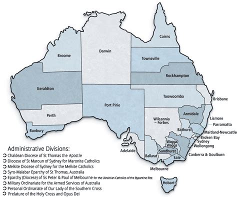 National Council Of Priests Of Australia • Bishops And Dioceses In Australia