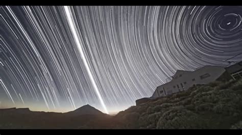 Star Trails At The Equator The Universe Is A Rotating Ballresearch