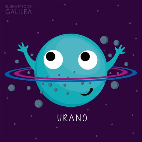 Concepto Del Planeta Urano Cuela