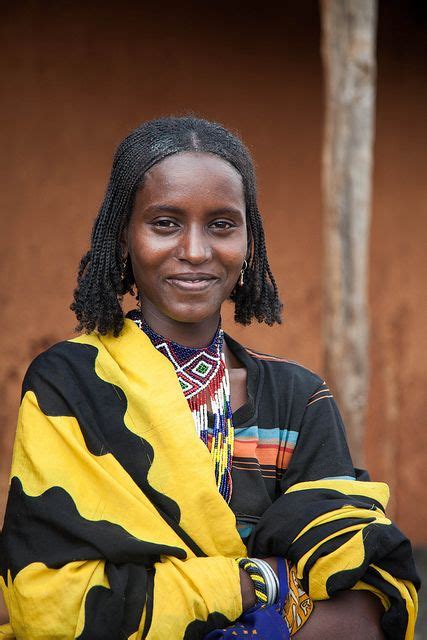 Oromo Woman Oromo People African People African Beauty