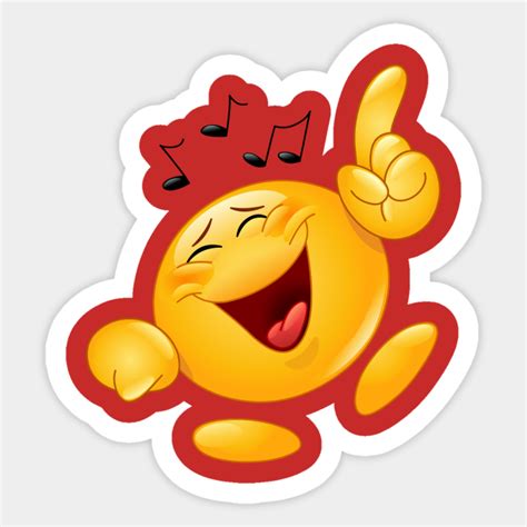 Dancing Emoji Emoticon Emoji Autocollant TeePublic FR