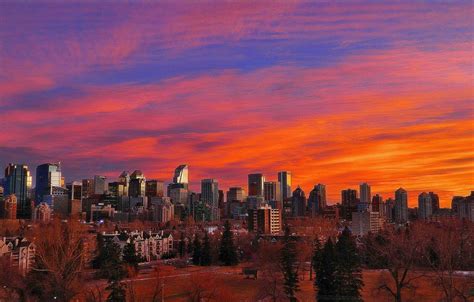 Calgary Skyline Wallpapers Top Free Calgary Skyline Backgrounds