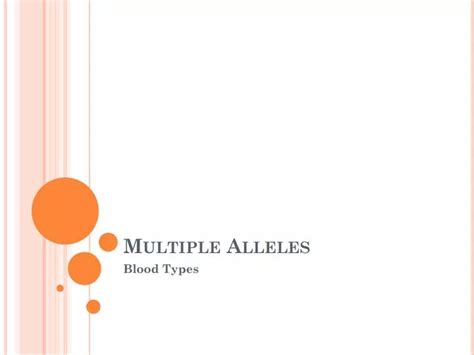 Ppt Multiple Alleles Powerpoint Presentation Free Download Id5174247