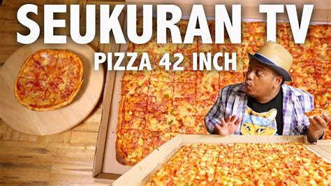 Everyone here is willing to help. Pizza Sebesar TV | Pizza Ukuran 42 INCH - YouTube