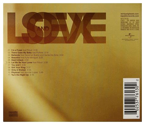Enrique Iglesias Sex And Love LV CD Отлична цена Ozone bg