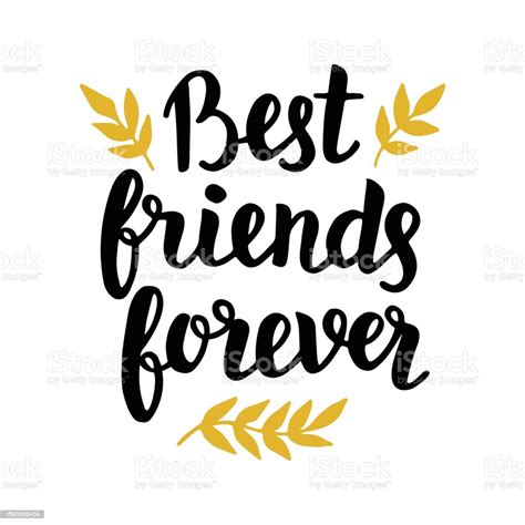 The random vibez gets you the funniest, and most heart touching quotes about best friends, images, pictures to download it free and share with your friends. Best Friends Forever Stock Illustration - Download Image Now - iStock