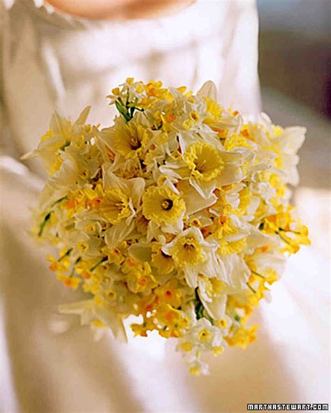 Yellow Wedding Bouquets Martha Stewart Weddings