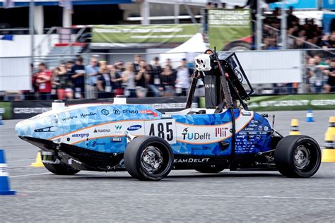 Mit Delft University Of Technology Team Places Third In Formula Student