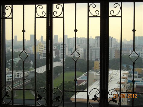 Wrought Iron Grilles Singapore Window Grille