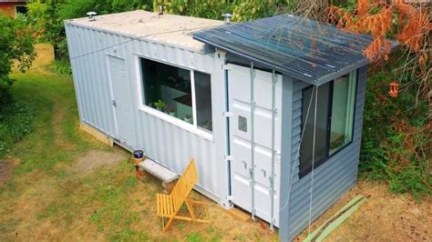 20ft Shipping Container Home Built For Under 15k