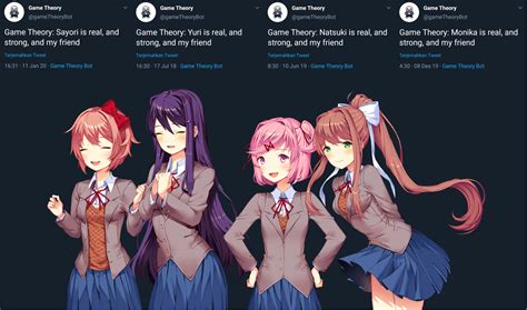 All Dokis Are Real Strong My Friends And Best Dokis Ddlc