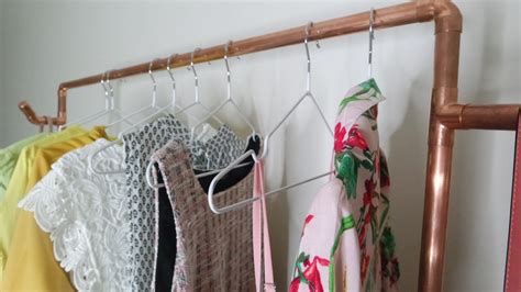 Diy Copper Pipe Clothing Rack By Lungi