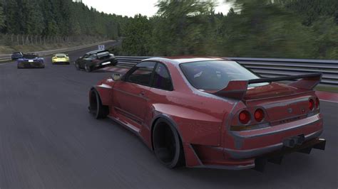Assetto Corsa TRACKDAY NORDSCHLEIFE IA AGRESSIVE Nissan R33