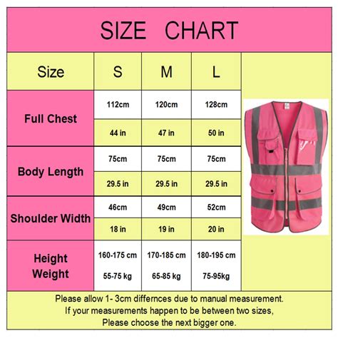 Pink Safety Vest For Women Hi Vis Vest With Reflective Stripes Safety